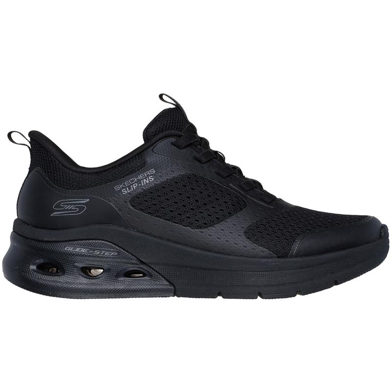 SKECHERS Женски патики Bobs ARC Waves 2.0 Slip - INS, црна