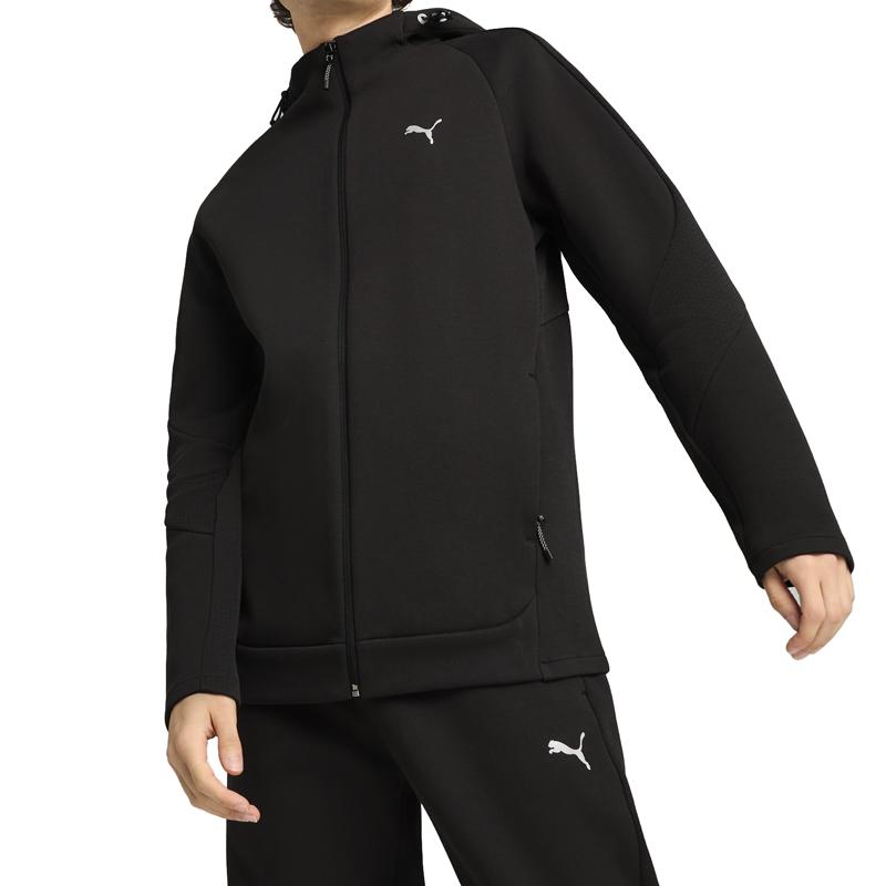 PUMA машки дуксер EVOSTRIPE, црна