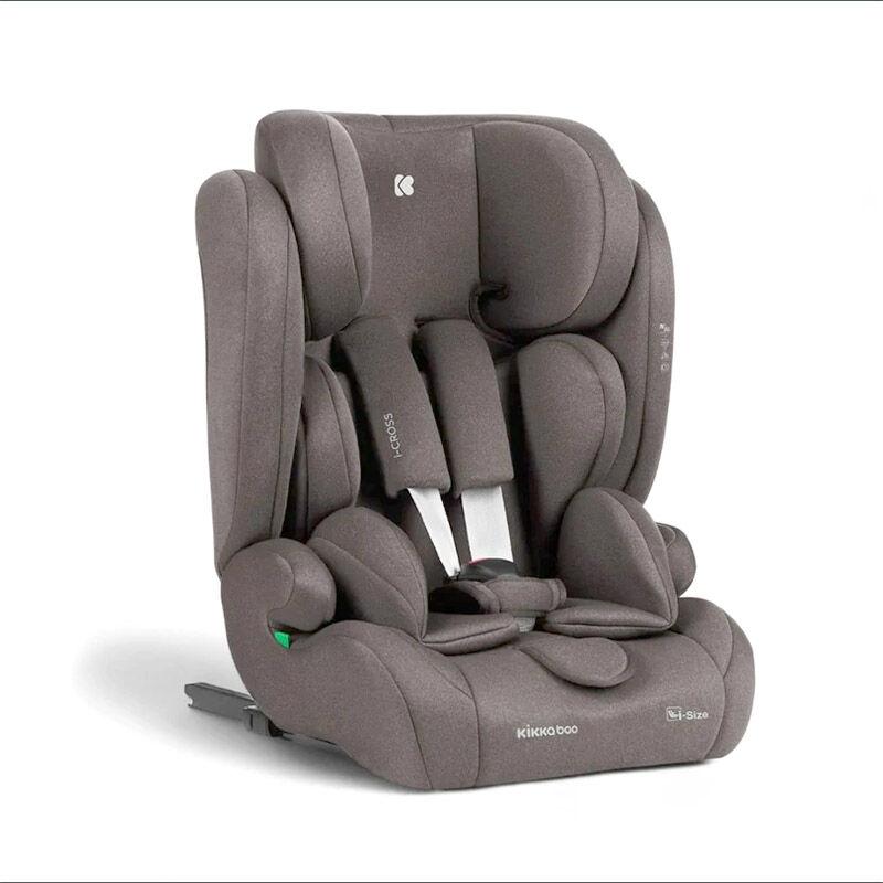 KIKKA BOO Седиште I-cross i-size 76-150цм кафено