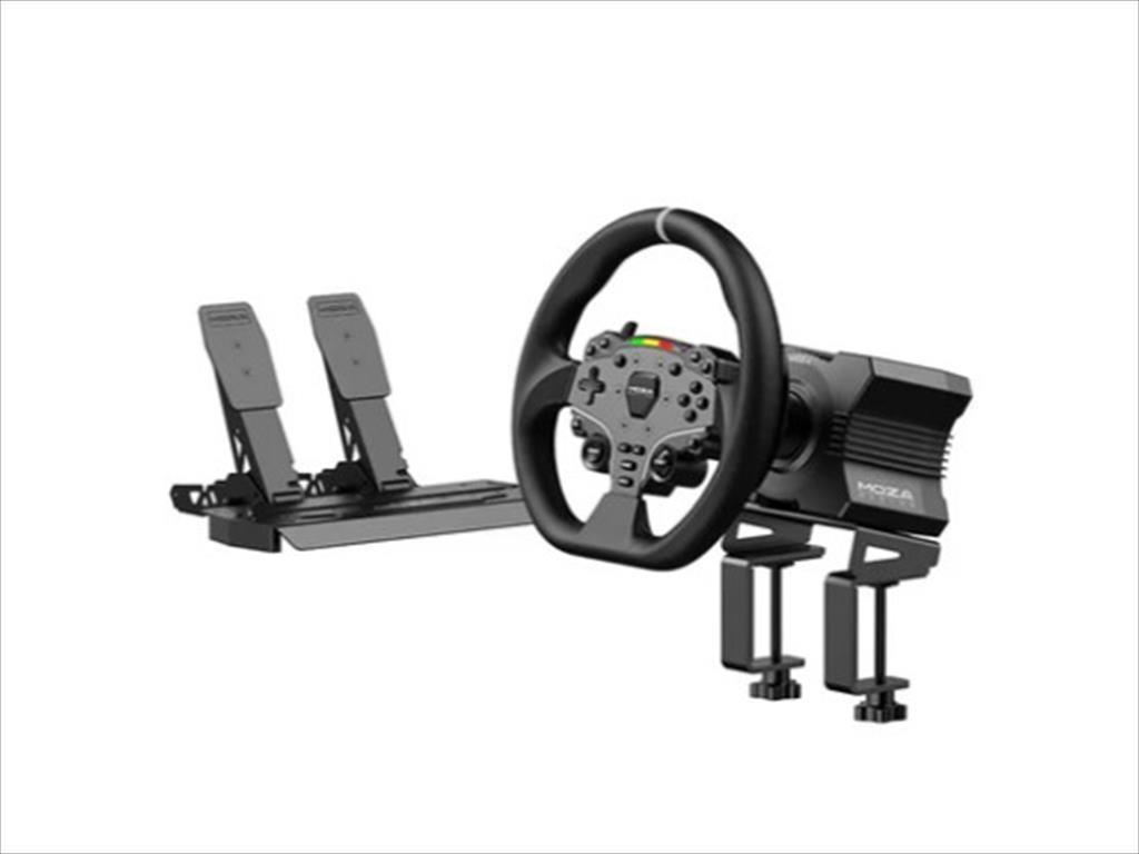 MOZA RACING Сет волан MOZA R5 BUNDLE ; R5 Base+ES Wheel+SR-P Lite Pedals+ R5 Table Clamp for PC