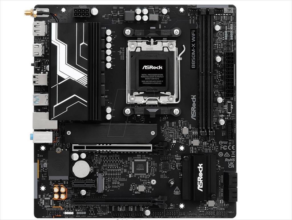ASROCK Матична плоча AM5 B850M-X Wifi R2.0 2xDDR5 8200Mhz (O.C)