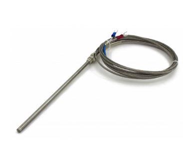 Alfa Electric К-тип термо сонда, 600°C, Ø5x200mm, навој M8, 3m кабел – P07-K-F200M3