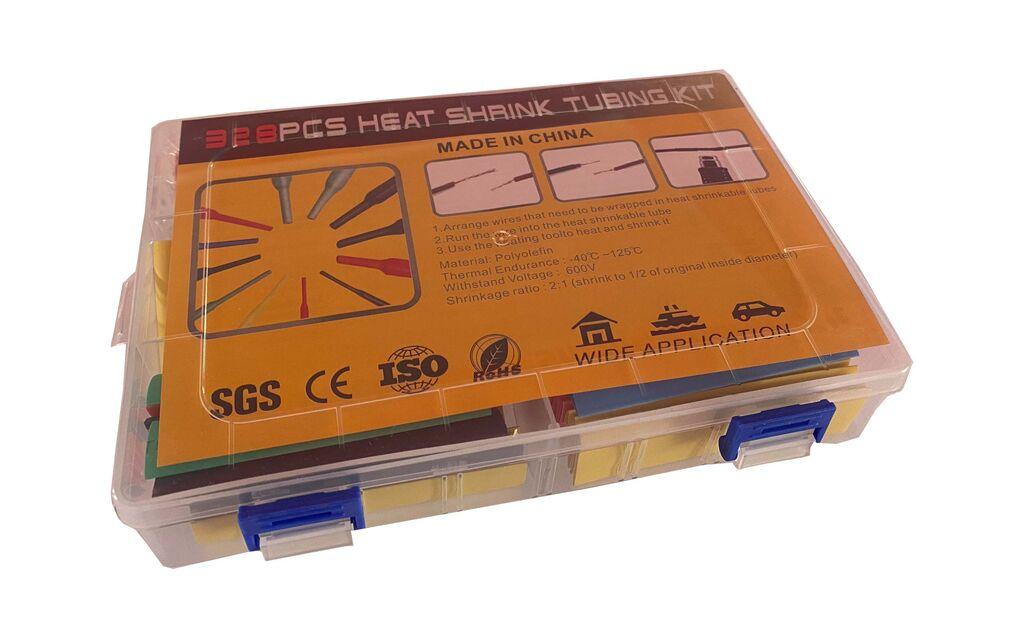 Alfa Electric Термособирачки црева, 328 парчиња, разни димензии