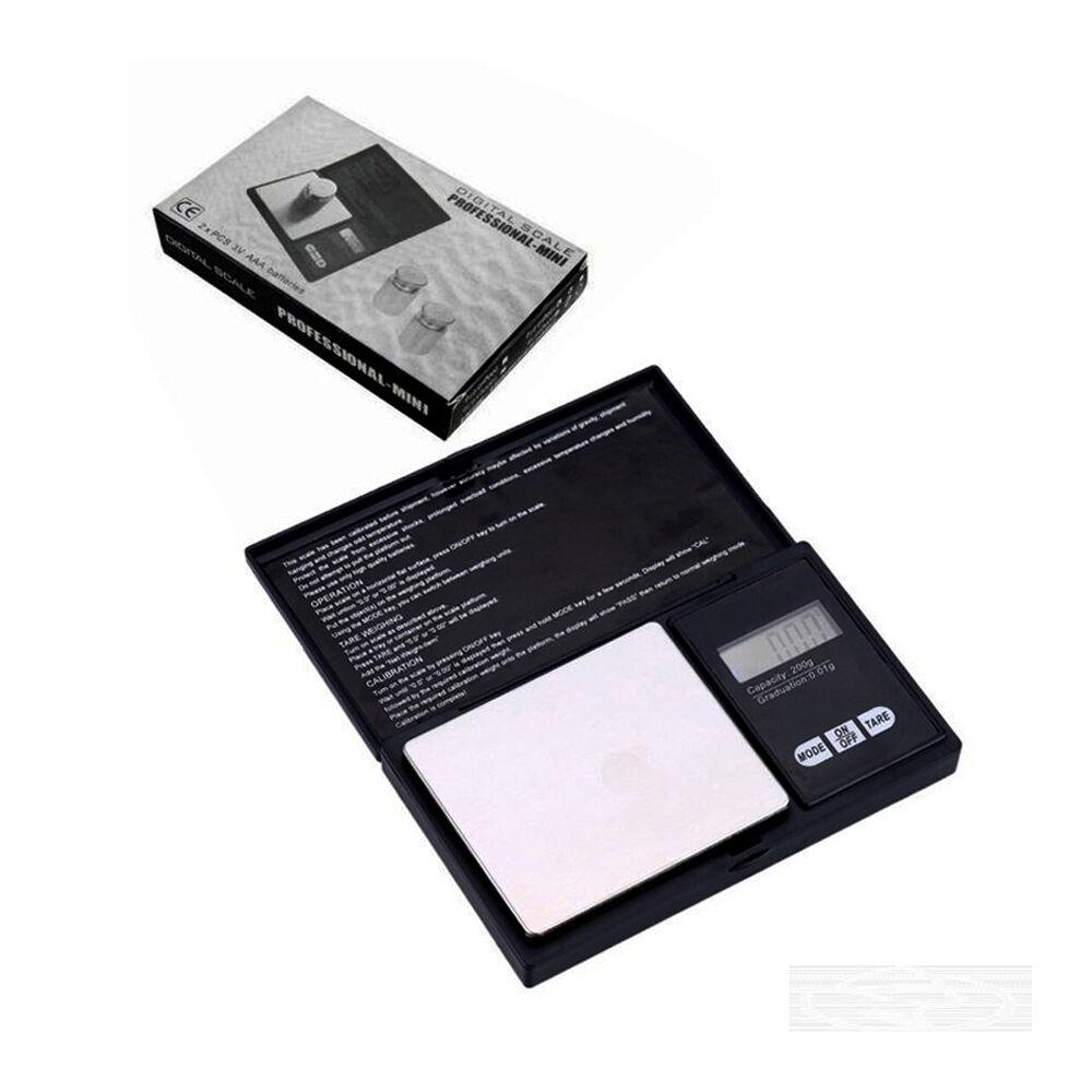 Alfa Electric Мини прецизна дигитална вага 200g×0.01g – професионална