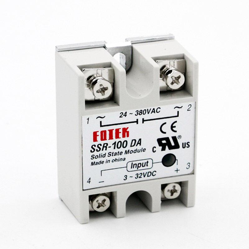 Alfa Electric Солид стејт реле 100A, 380V AC – SSR-100DA FOTEK