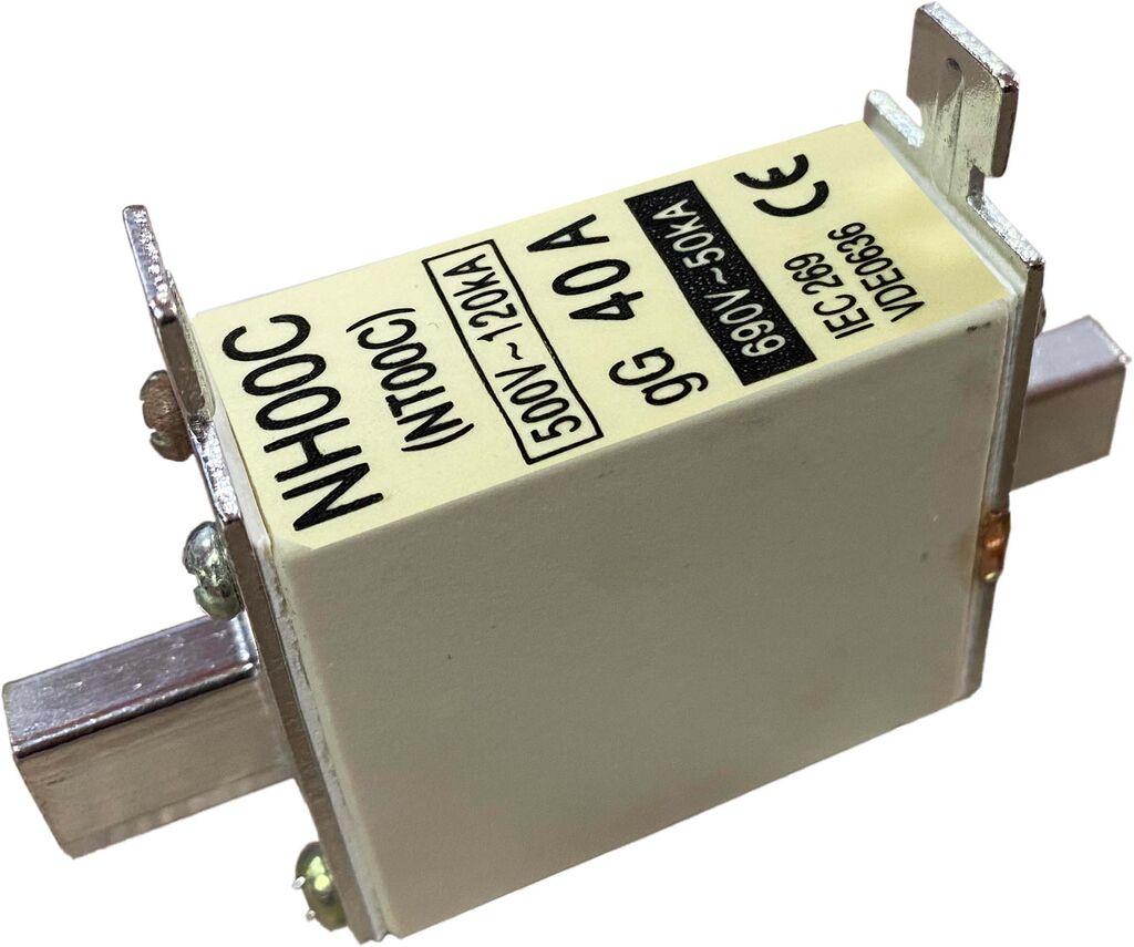 Alfa Electric Ножест осигурач NH00 40A gG 690V 50kA