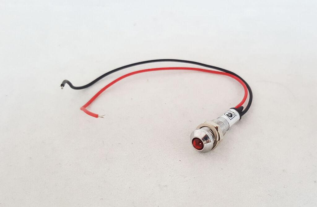 Alfa Electric ЛЕД индикатор Ф-8.2mm 220V AC црвен IND8-220R