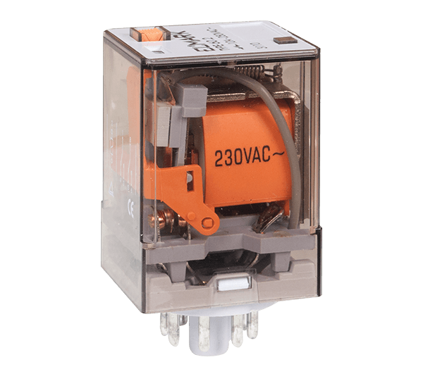 Elmark Индустриско реле 12V DC округло 11 пина –