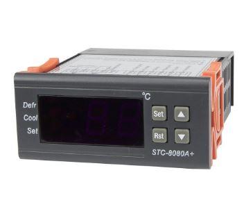 Alfa Electric Терморегулатор, -40°C до +50°C, за ладење, 220V – STC-8080A