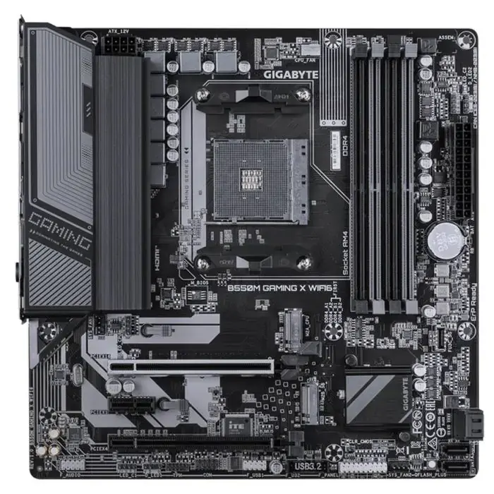 Gigabyte Матична плоча B550M, Gaming X, WIFI 6, 1.0