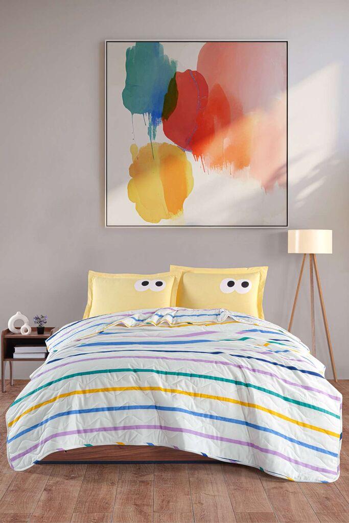Комплет постелнина L'essentiel Maison Funny, 200x220, црна