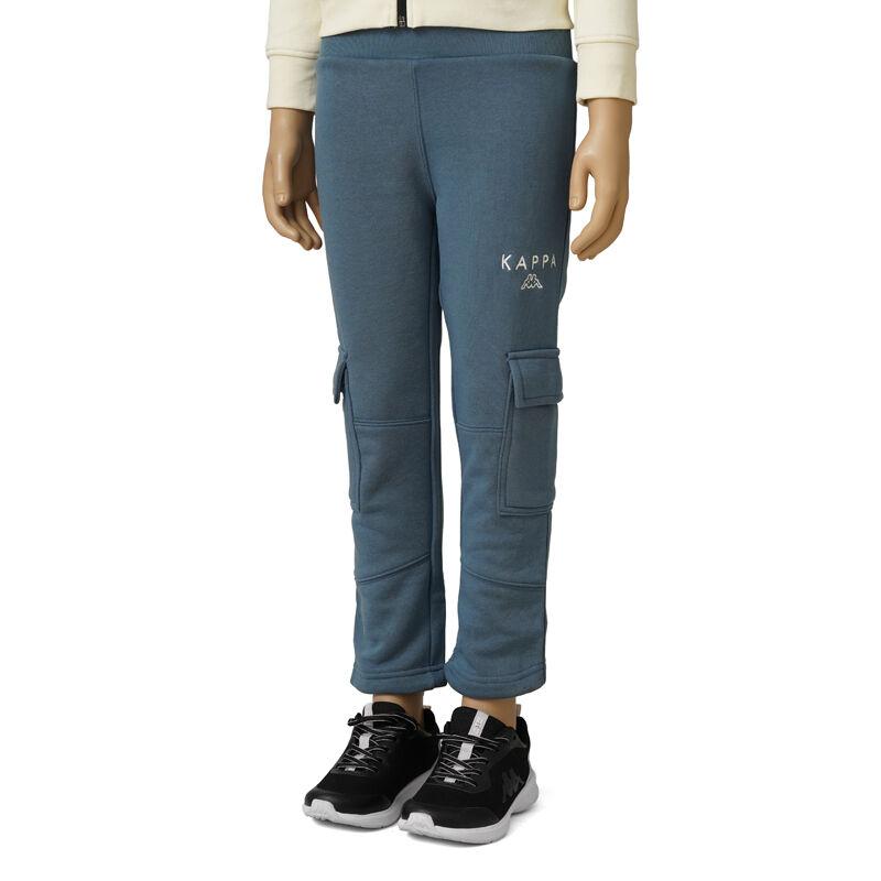 Долен дел од тренерка Kappa Logo Spanto за момчиња, темно сива