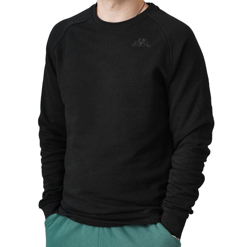 Машка дуксерка Kappa со логото Caimali, црна