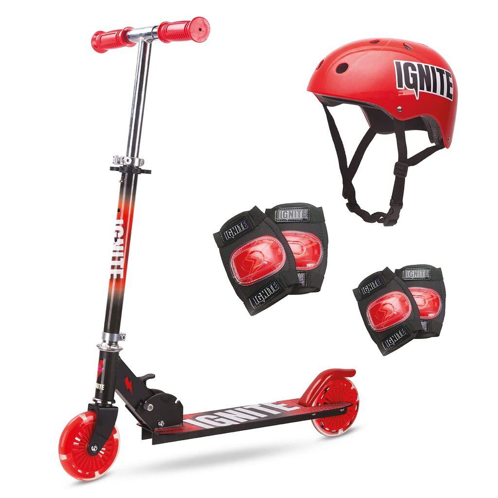 Mondo Тротинет со заштитна опрема Ignite