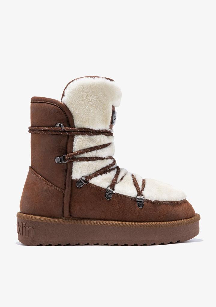 Женски чизми D Franklin Nordic DFSH370005, кафеави