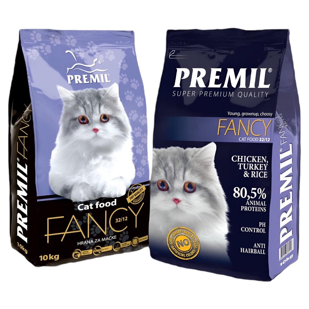 PREMIL Fancy Сува храна за мачки [Вреќа 10кг]
