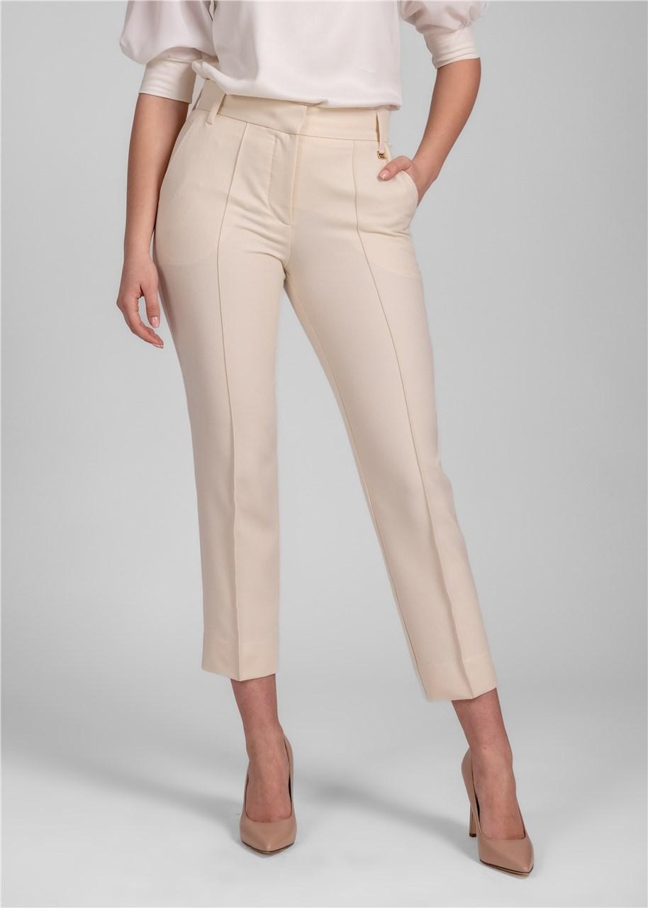 BELLA Панталони Глен беж