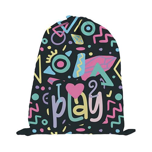 STATOVAC Торба, Детска, За Патики, I Love to play, 42 x 34цм, Statovac, Talent, 100699
