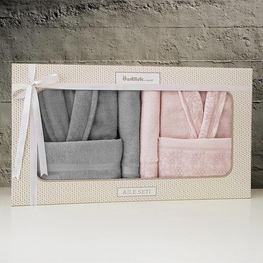 Ozdilek Сет Бањарки Branch Family сива/пудра