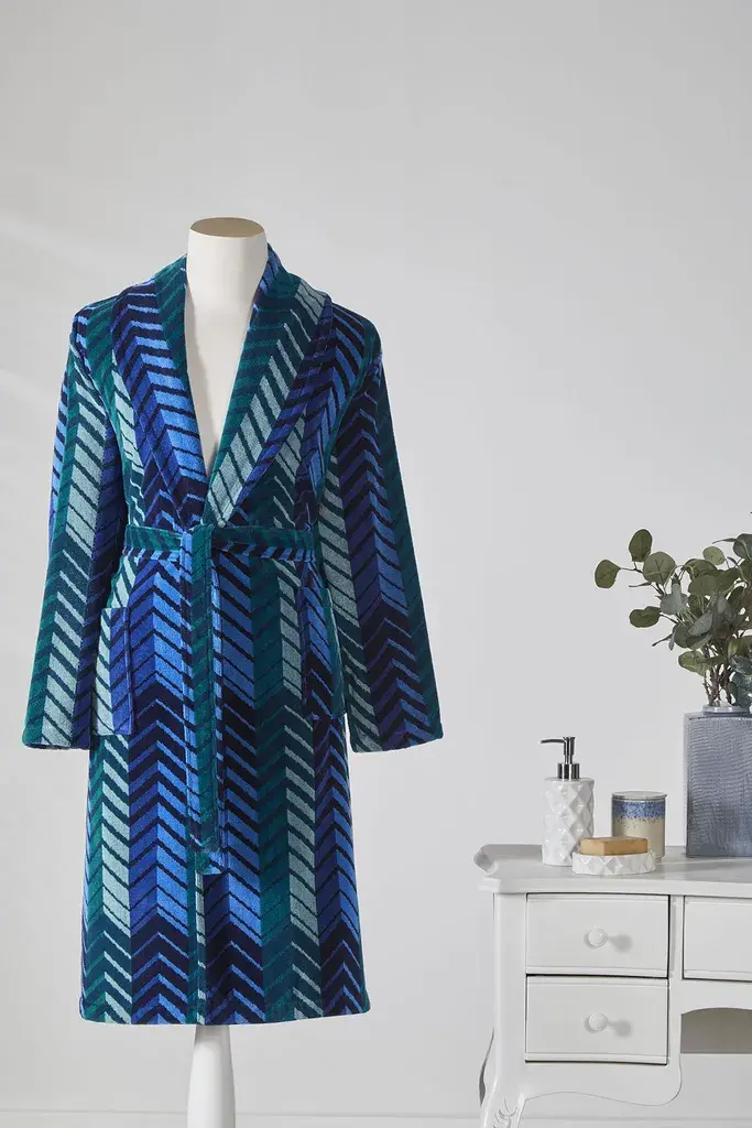 Ozdilek Бањарка Hawaii Eclectic Velvet Shawl Collar