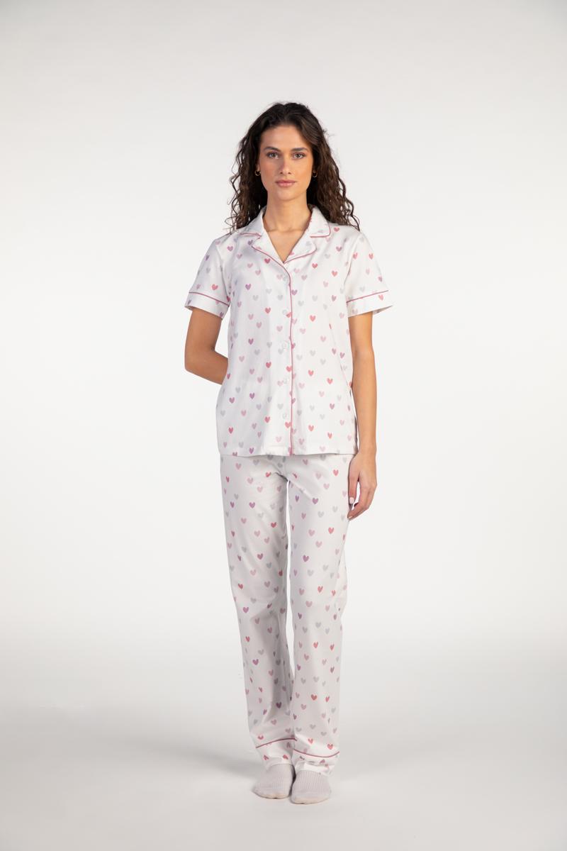 SF Женски сет пижами 735097 MINI HART KD SS25