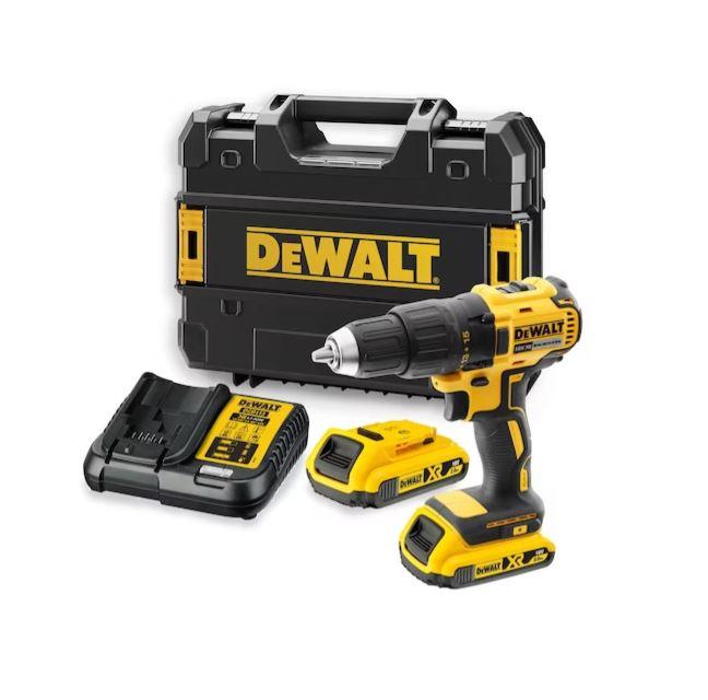 Dewalt Акумулаторска дупчалка-одвртувач 18V, 2×2Ah DCD777D2T-LN