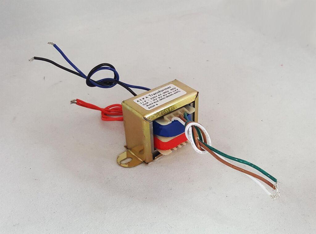 Alfa Electric Трансформатор 6W, 0-3-6-9-12V  TRAFO-6W