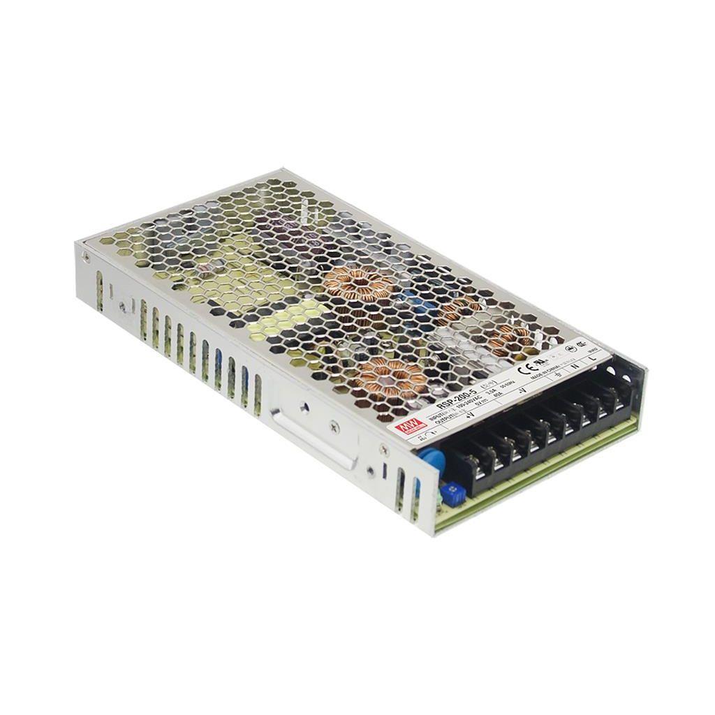 MeanWell Индустриско напојување 5V 40A  RSP-200-5