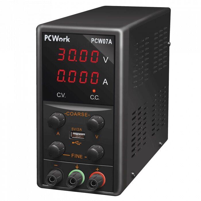 Alfa Electric Лабораториско напојување 0-30V 0-5A  PCW07A