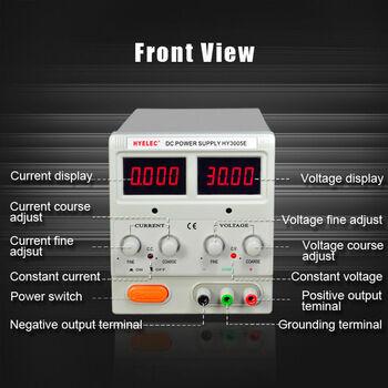 Alfa Electric Лабораториско напојување XS3005E, 0–30V; 0–5A, Power Supply LCD