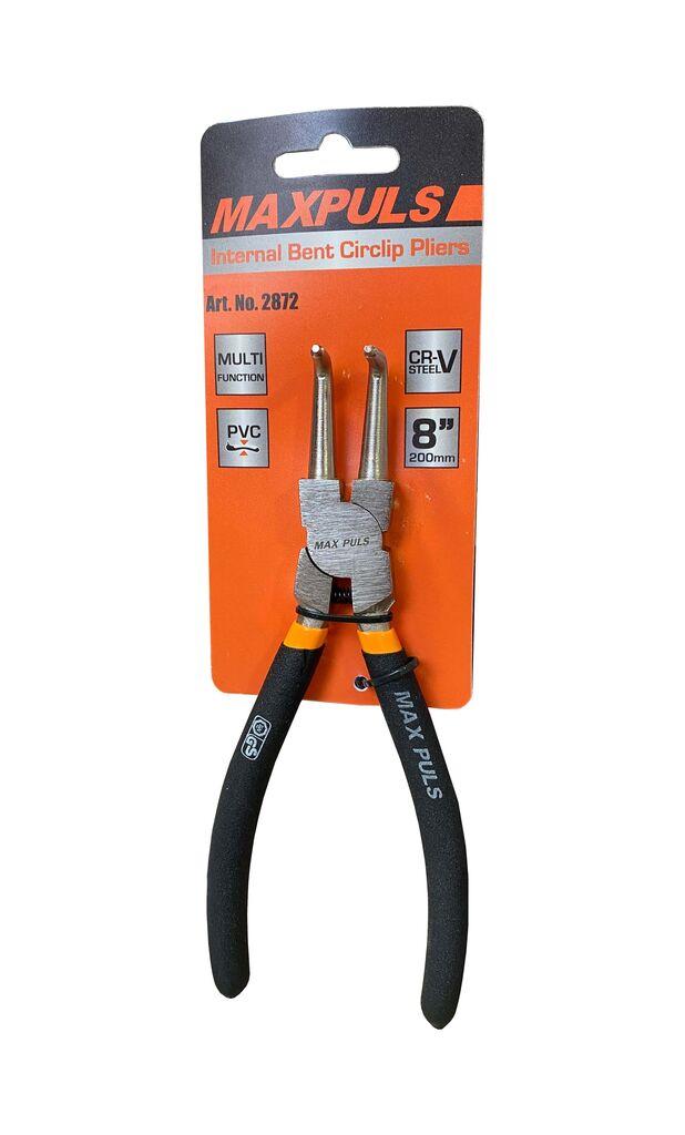 Alfa Electric Клешта зегер крива внатрешна 8’’/200мм 02872