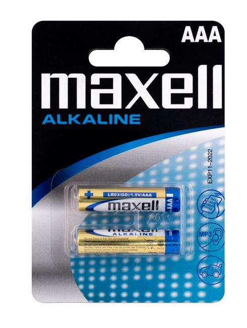 Maxell Алкална батерија AAA 2 парчиња блистер  LR03
