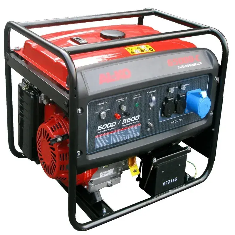 АЛ-КО Бензински генератор 6500D-C, 5,5 kW