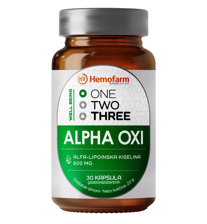 One Two Three Капсули ALPHA OXI, 30 капсули