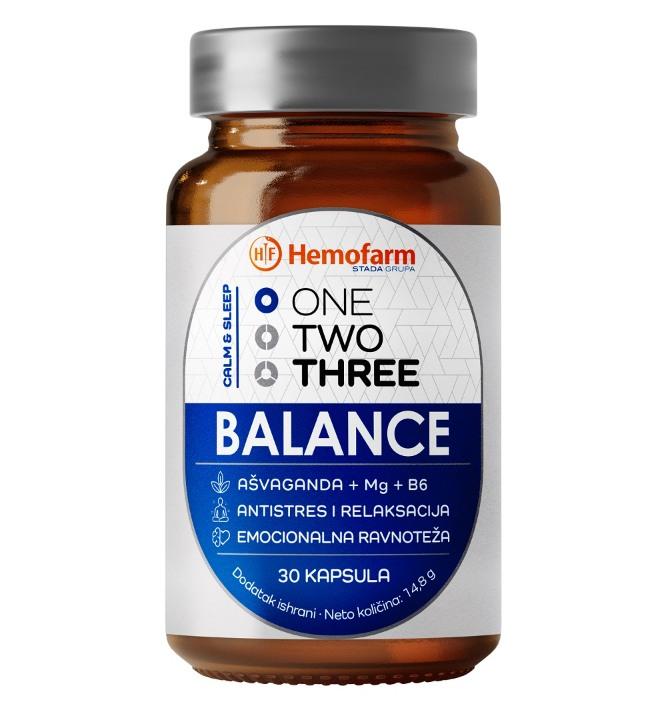 One Two Three Избалансирани капсули, 30 капсули
