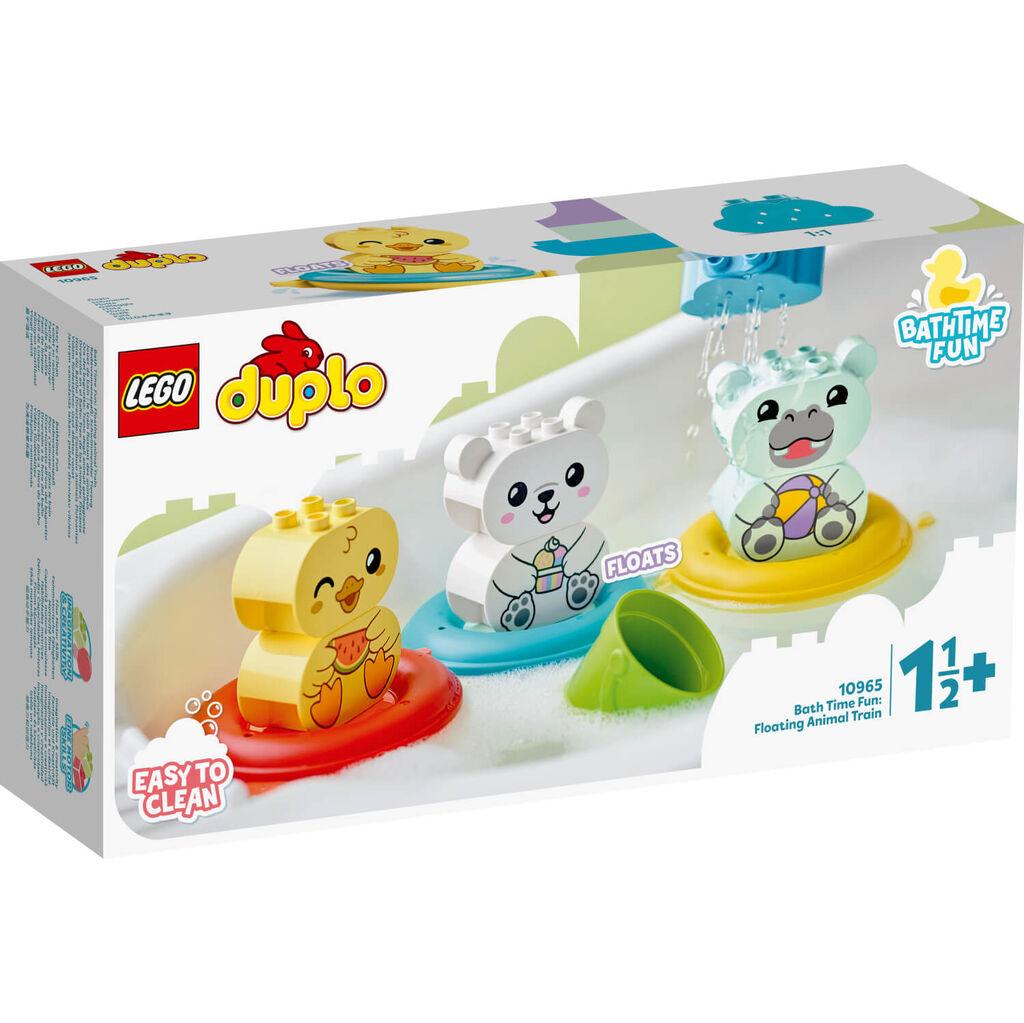 LEGO® Duplo® 10965 Вечерна забава за пливање: пловечки воз за животни