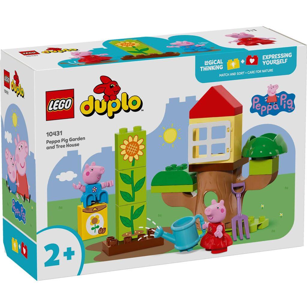 LEGO® Duplo® 10431 Пепа прасе во градината со куќа на дрво
