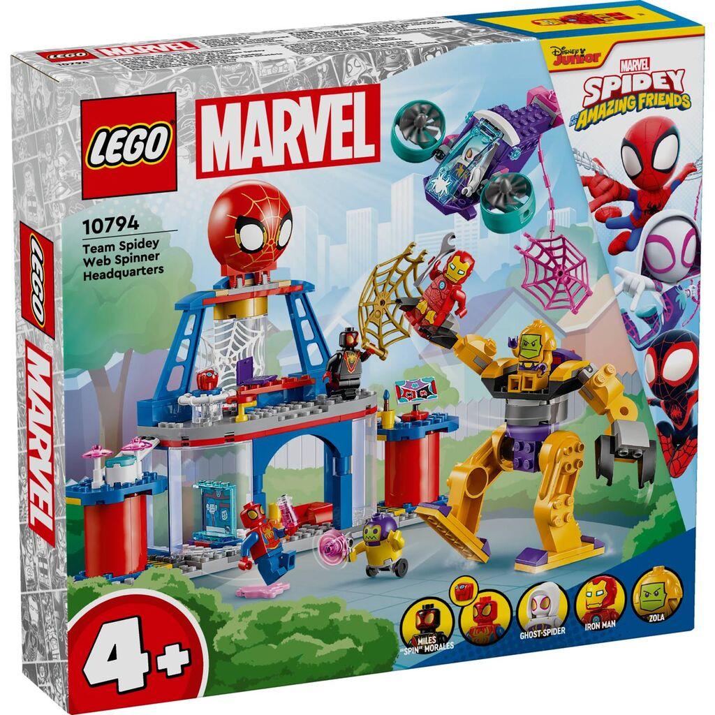 LEGO® Spidey 10794 Седиштето на Team Spidey за вртење на веб