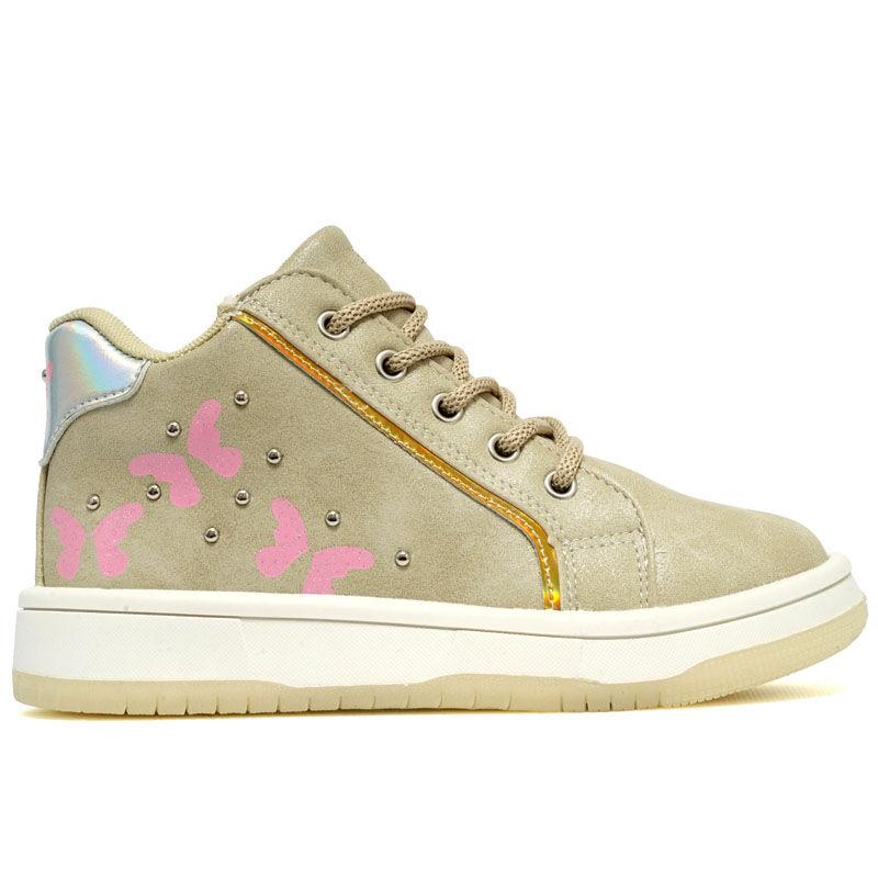 Eastbound Патики за девојчиња Shiny, Беж