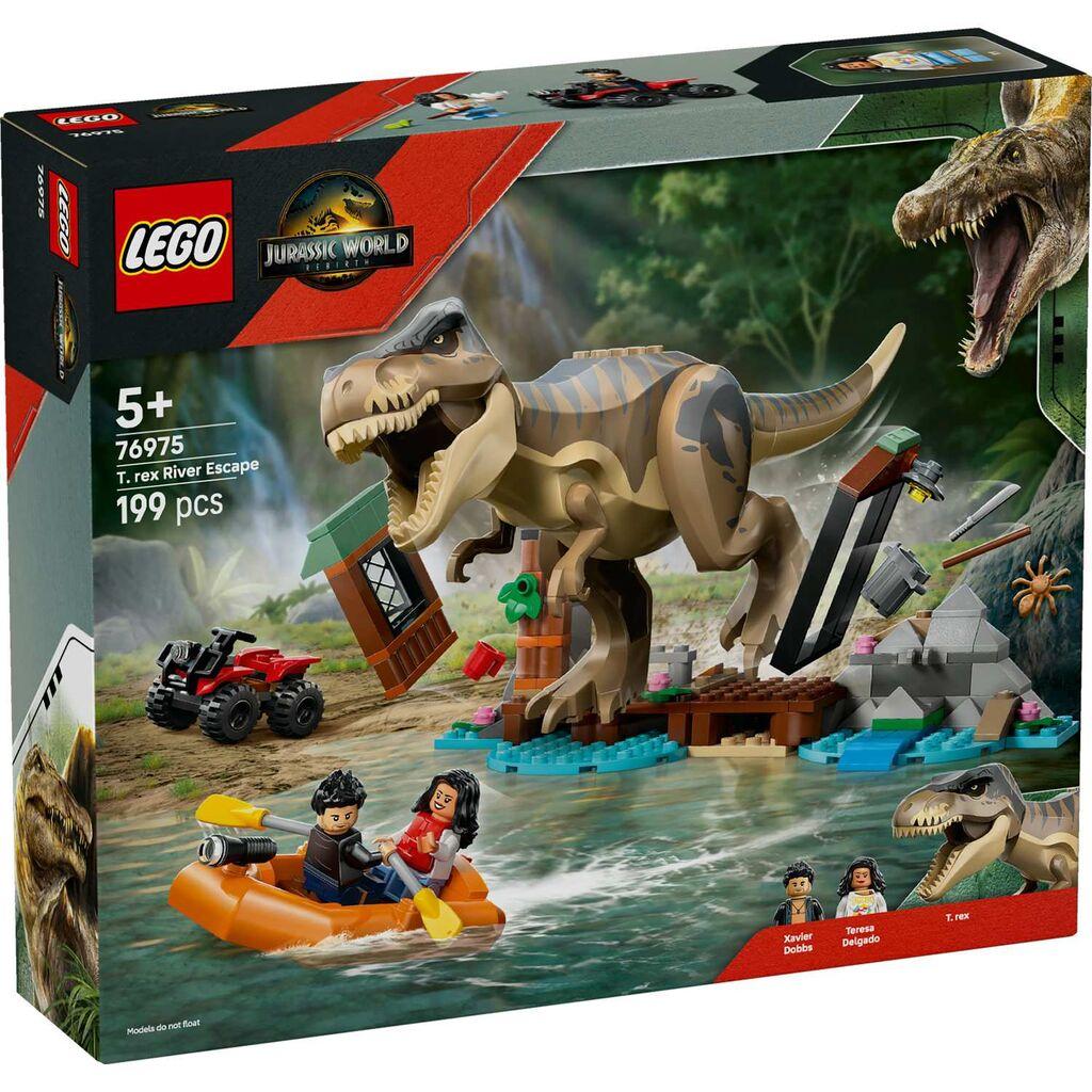 LEGO Jurassic World T-Rex Бегство од реката 5+