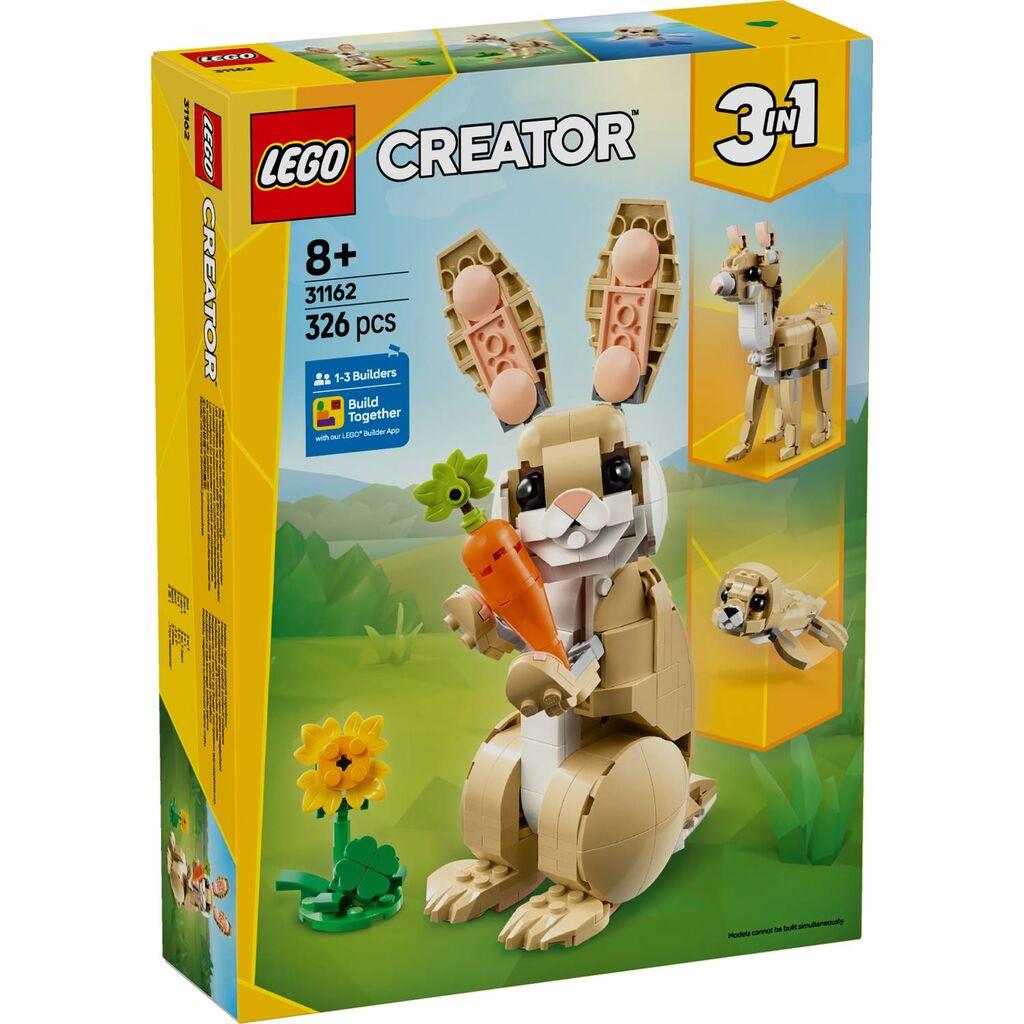LEGO Creator 3 во 1 Слатко зајче 31162