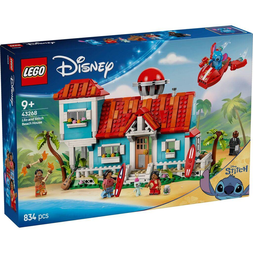 LEGO Disney Куќа на плажа од Lilo & Stitch 43268