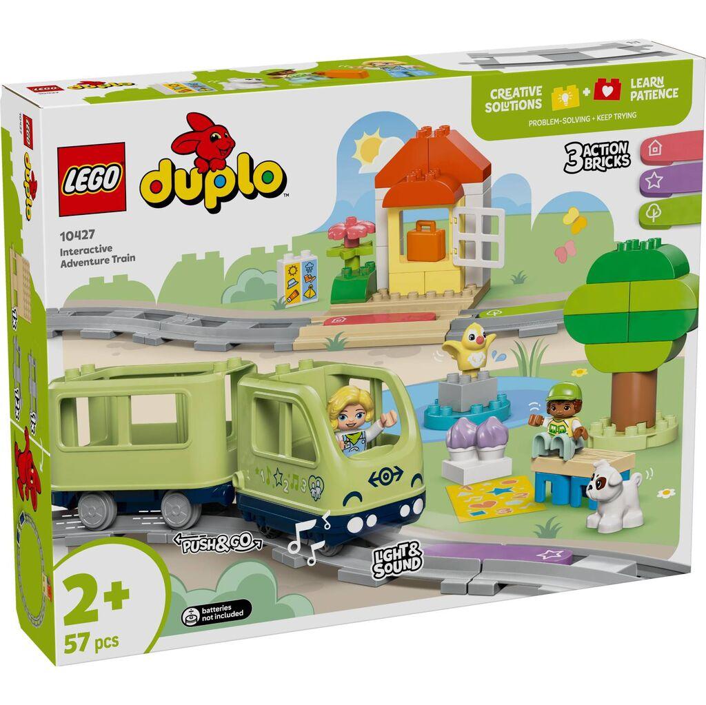 LEGO DUPLO Интерактивен авантуристички воз 10427