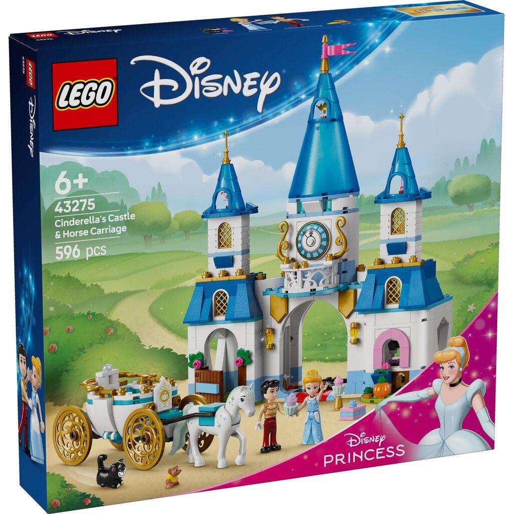 LEGO Disney Cinderella Замок и коњска кочија 43275
