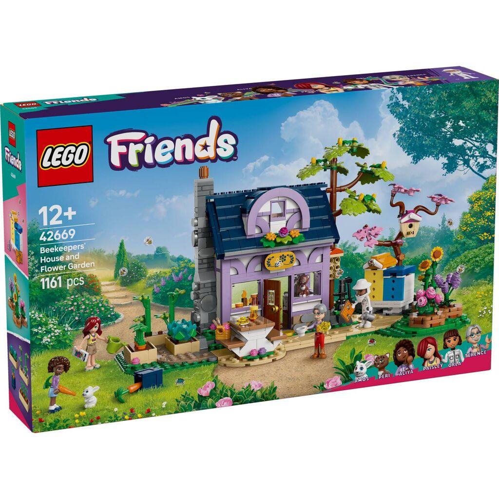 LEGO Friends Куќа за пчели и цветна градина 42669