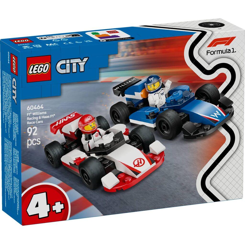 LEGO City F1 Williams & Haas Formula 1 60464