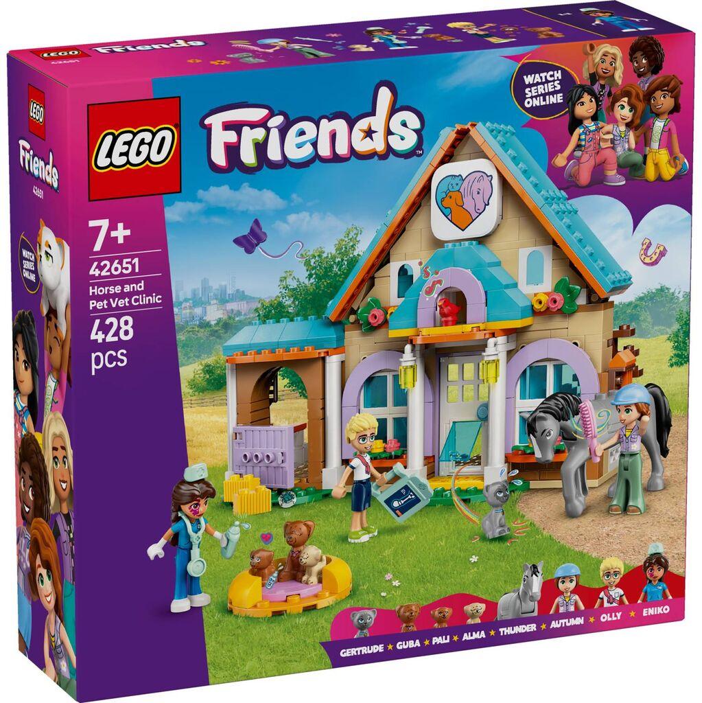 LEGO Friends Клиника за коњи и миленици 42651