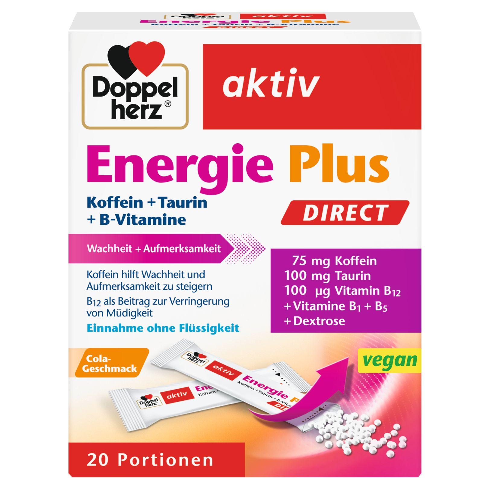 DOPPEL HERZ Energy Plus Direkt Кеси x20
