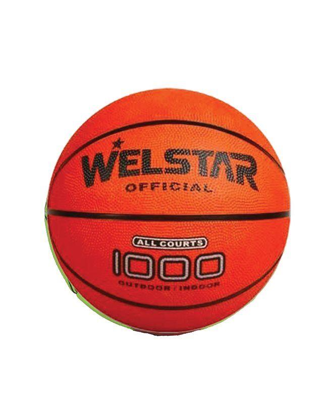 WELSTAR Топка за кошарка гумена