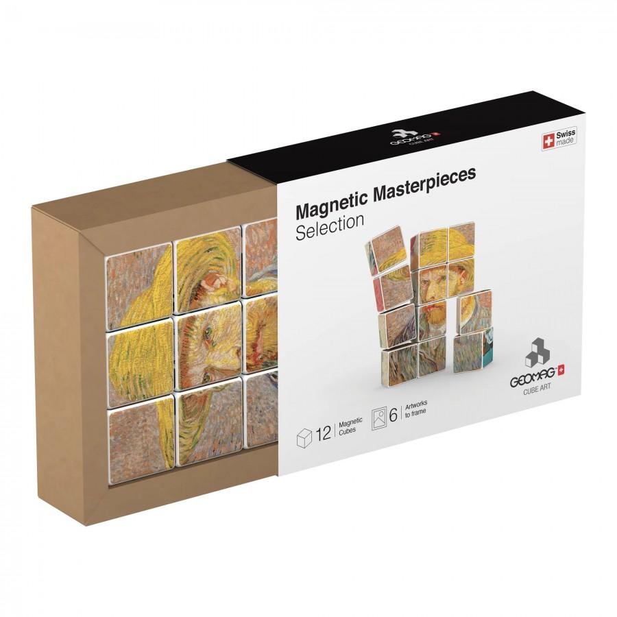 GEOMAG Коцки CUBE ART MASTERPIECES SELECTION 12